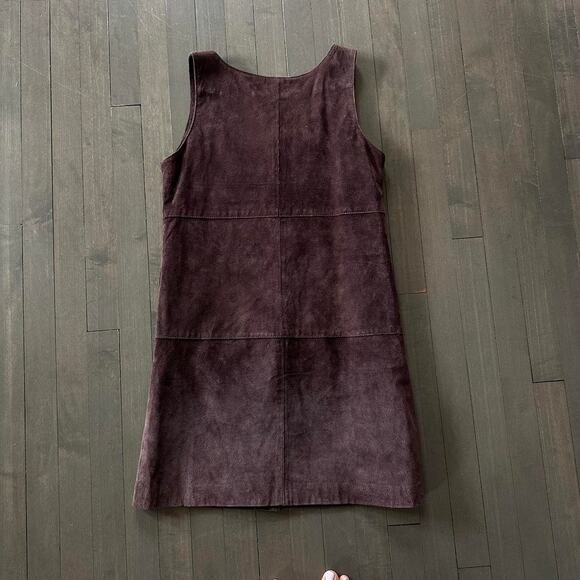100 genuine suede brown dress - Picture 4 of 4